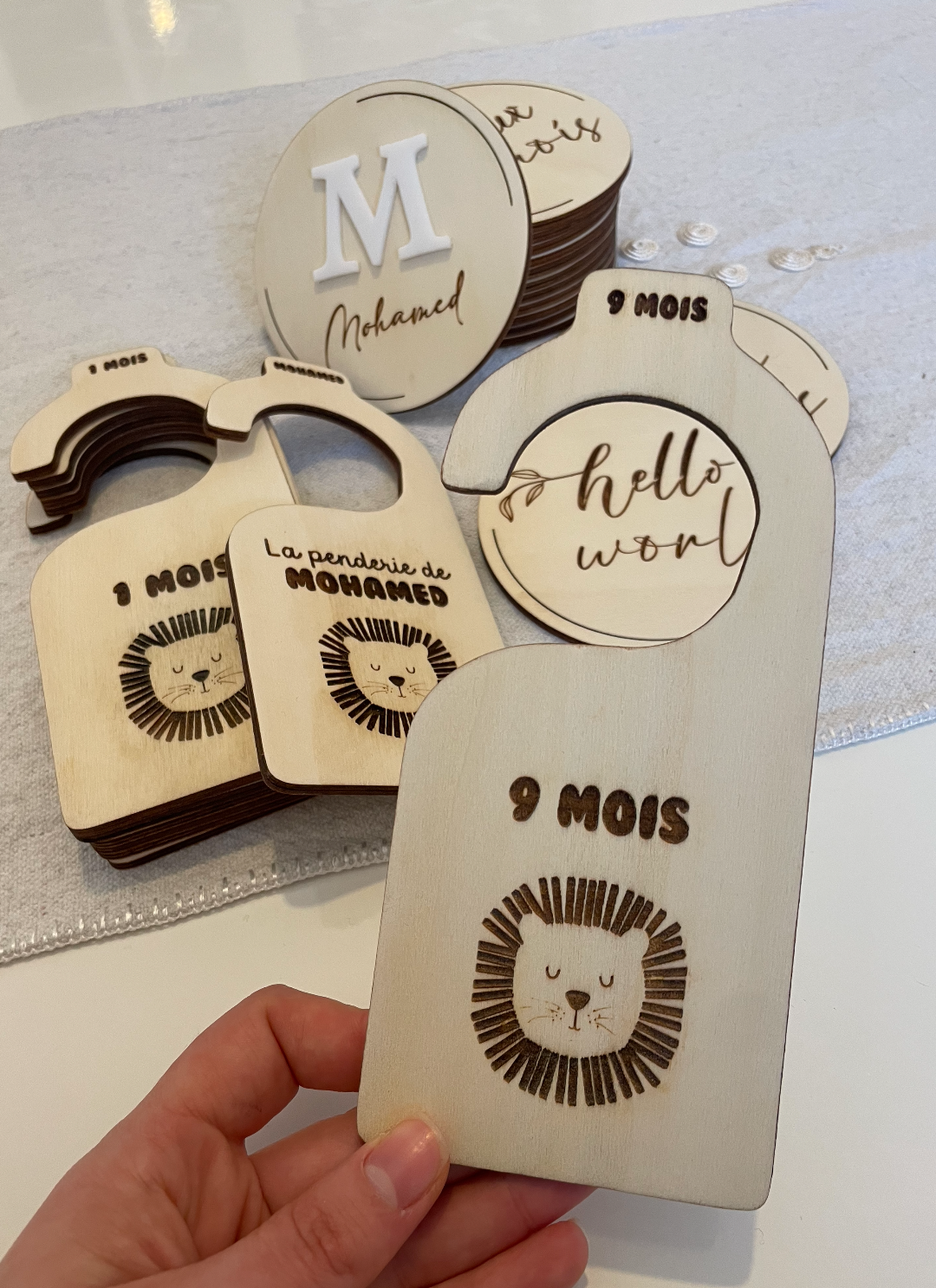 Cintres séparateurs "Kids" pour naissance