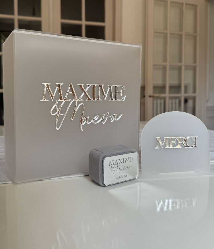 Écrin en velours "Prestige"