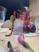 Menu "Prestige" demi-arche gravé